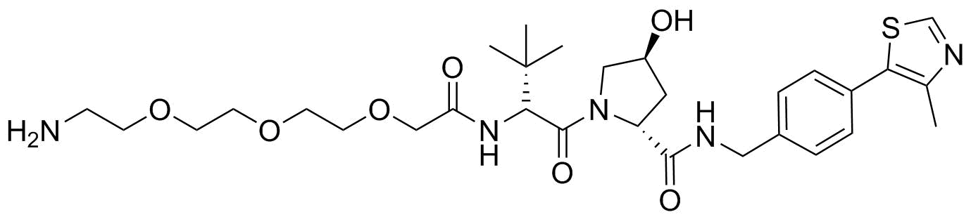 (S, R, S)-AHPC-PEG3-amine hydrochloride salt