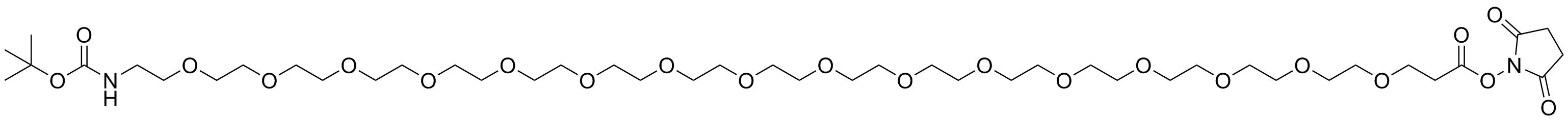 t-Boc-N-amido-PEG16-NHS ester