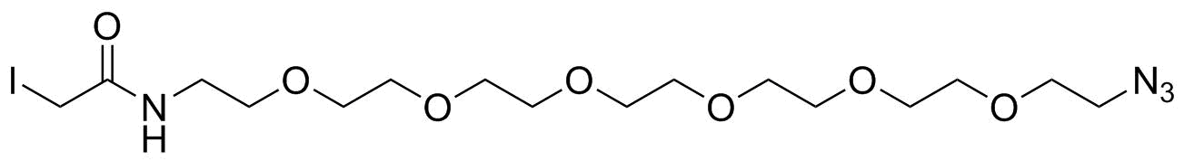 Iodoacetamido-PEG6-azide