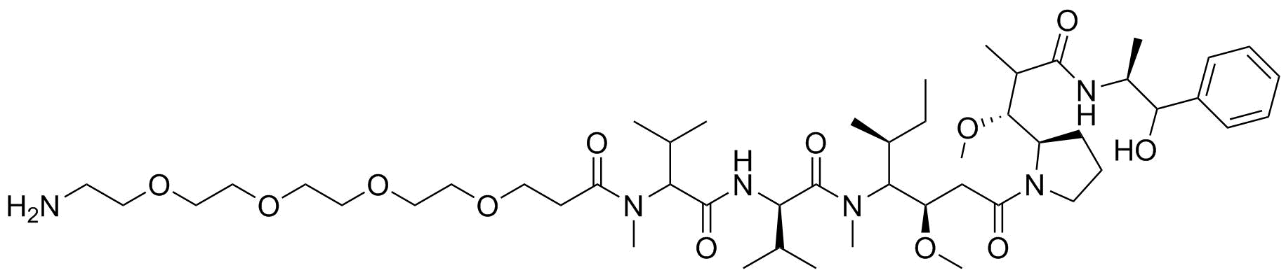 Amino-PEG4-MMAE