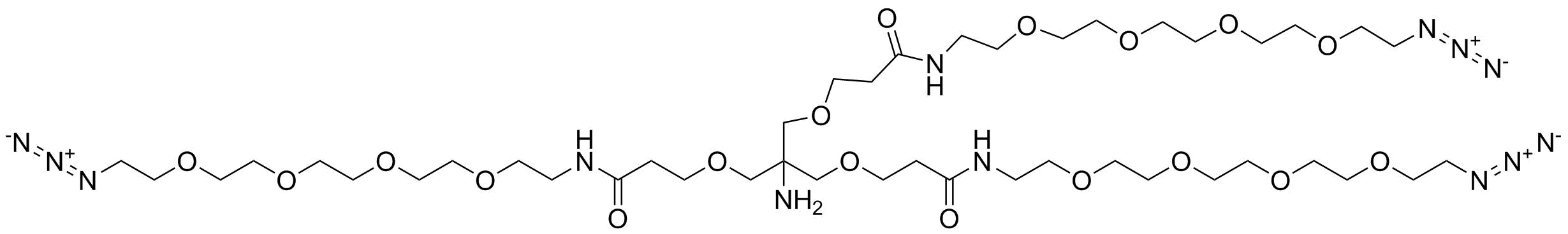 Amino-Tri-(Azide-PEG4-ethoxymethyl)-methane