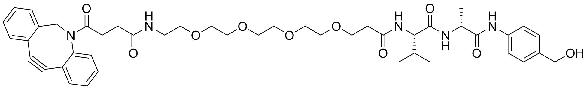 DBCO-PEG4-Val-Ala-PAB