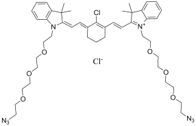 N,N'-bis-(azide-PEG3)-chlorocyclohexenyl Cy7