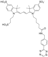 Sulfo-Cy3-Tetrazine