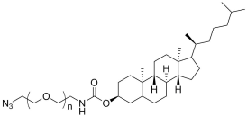 Cholesterol-PEG-Azide, MW 3.4K