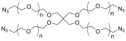 4arm-PEG-azide, MW 5K