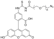 FITC-PEG-N3, MW 3.4K