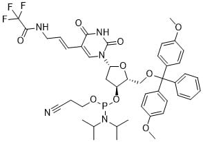 TFA-aminoallyl-2'-deoxyuridine Phosphoramidite