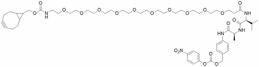 BCN-PEG10-Val-Ala-PAB-PNP