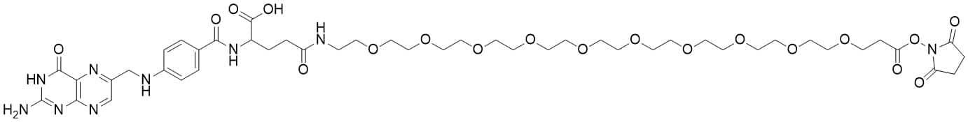 Folate PEG10 NHS ester