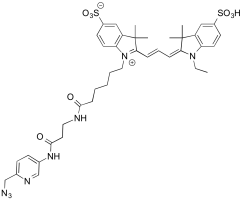 Sulfo Cy3 Picolyl Azide